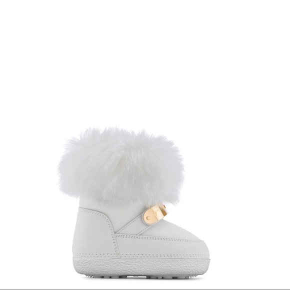 giuseppe zanotti jr ❄️NEW❄️ furry white snow boots - Picture 7 of 7